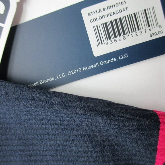 SPALDING PEACOAT BLUE PLUNGE DEEP V-NECK SEAMLESS BODYSUIT SIZE MEDIUM NWT - Picture 6 of 13